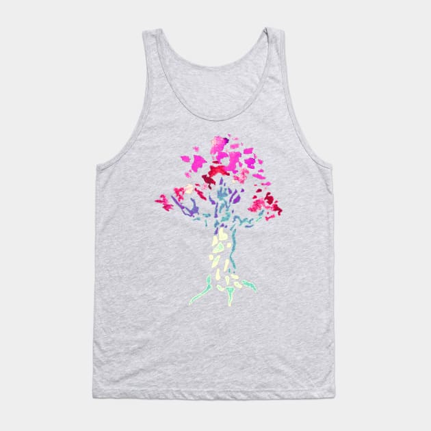 tree - magic color Tank Top by Nikokosmos